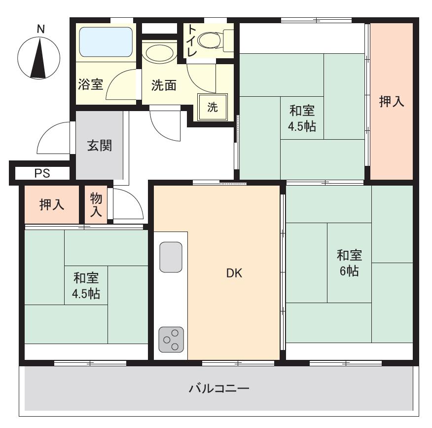 四箇田団地３４号棟