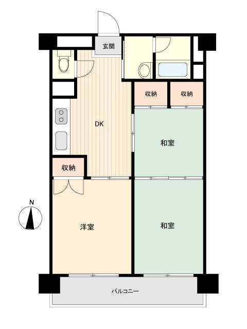 新蕨ハイツ
