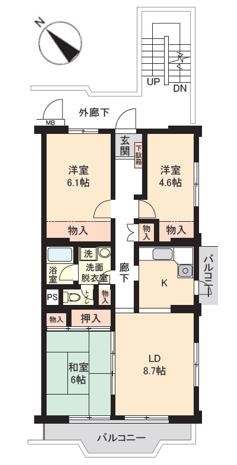 志木ニュータウン南の森壱番街1-6-13号棟